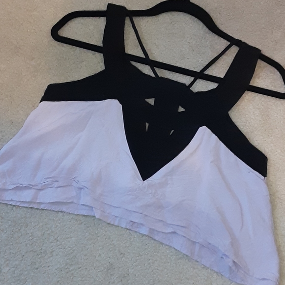 Adorable Purple Crop Top (3-$15, 4-$20) - Picture 1 of 5